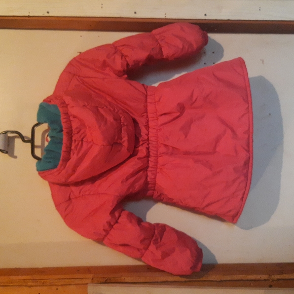 Girls size 4/5 Rococo Winter Jacket Pink & Blue - Picture 4 of 11